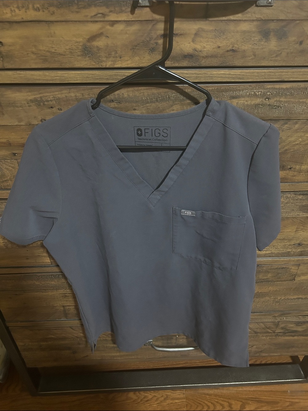 Figs Women's Catarina Short Sleeve V-Neck Scrub Top. Medical. Vet. Dental